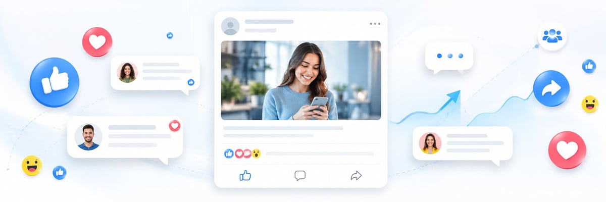 קמפיין מעורבות בפייסבוק להגדלת לייקים תגובות ושיתופים